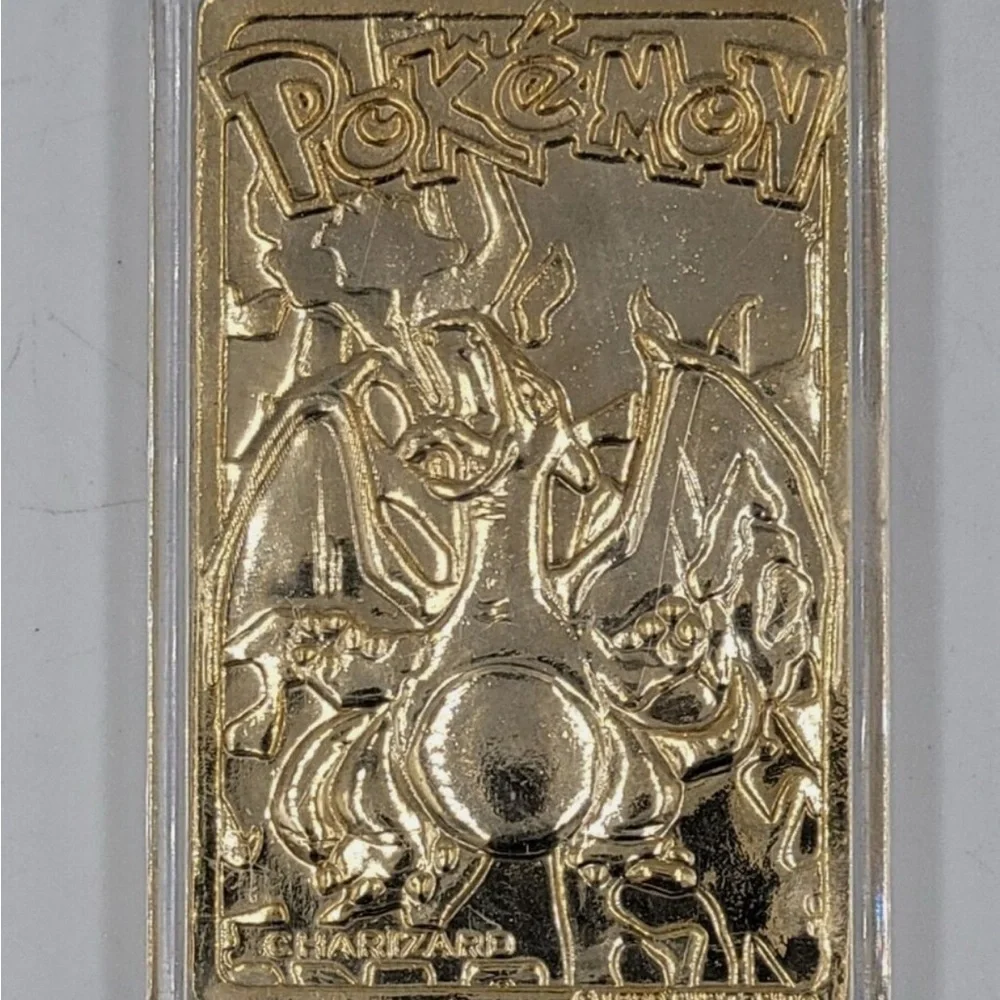 Pokemon Gold Limited Edition Charizard Card